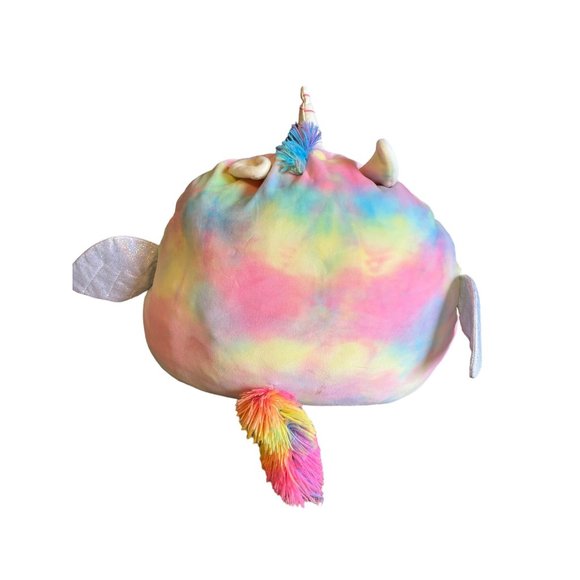 Squishmallow Jamie 16" Tie Dyed Winking Pegacorn Aldi Exclusive Missing Tag - Picture 3 of 7